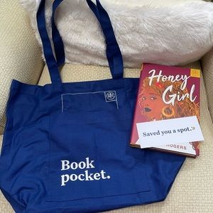 BRAND NEW - BOTM Tote, Book, and Bookmark